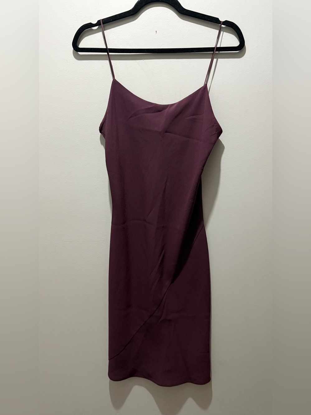 Aritzia Wilfred Free Vivienne Slip Dress - Burgundy - Picture 2 of 5